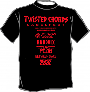 Twisted Chords Labelfest [beidseitig] T-Shirt