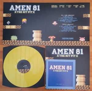 Amen 81 - The Hitpit LP gelbes Vinyl