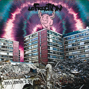 La Fraction - De L`autre cote LP Splattervinyl