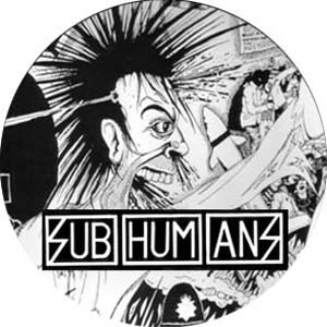 Subhumans - The day the country died Button