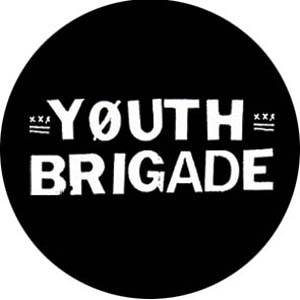 Youth Brigade - Schrift Button