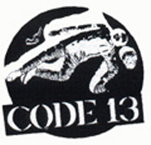 Code 13 - Logo Aufnäher