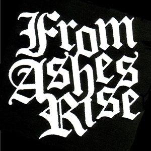 From Ashes Rise - Schriftzug Aufnäher